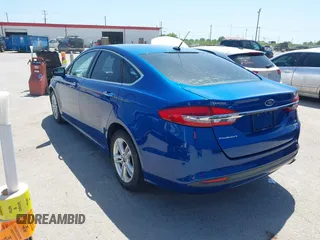 2018 Ford Fusion SE with VIN 3FA6P0HD4JR104172, listed as a IAAI auction lot 41997155 with 154,557 mi miles. Bid and sale history available at carsss.com. Image 3.