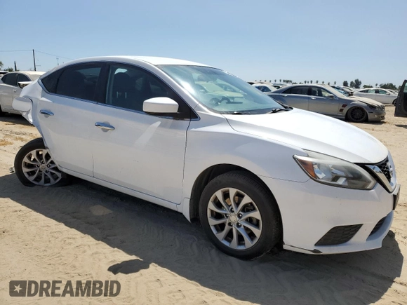 2019 Nissan Sentra S with VIN 3N1AB7APXKY381841, listed as a Copart auction lot 54941965 with 229,992 mi miles and Salvage title. Bid and sale history available at DreamBid. Image 4.
