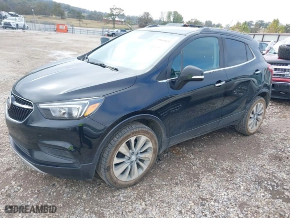 2018 Buick Encore Preferred with VIN KL4CJASB1JB549771, listed as a IAAI auction lot 40669021 with 83,570 mi miles. Bid and sale history available at carsss.com. Image 2.
