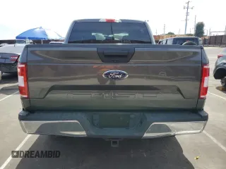 2018 Ford F-150 XL with VIN 1FTEW1CB1JKD84898, listed as a Copart auction lot 47862585 with 160,891 mi miles and Salvage Title. Bid and sale history available at carsss.com. Image 6.