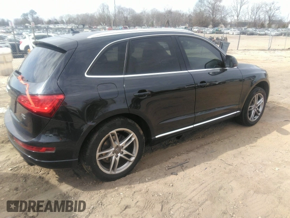 2013 Audi Q5 Premium Plus with VIN WA1LFAFP7DA021556, listed as a IAAI auction lot 41694445 with 271,631 mi miles. Bid and sale history available at carsss.com. Image 4.
