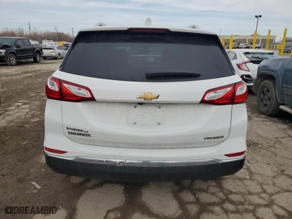 2020 Chevrolet Equinox Premier with VIN 2GNAXNEV4L6238552, listed as a Copart auction lot 46359055 with 99,763 mi miles and Salvage Title. Bid and sale history available at carsss.com. Image 6.