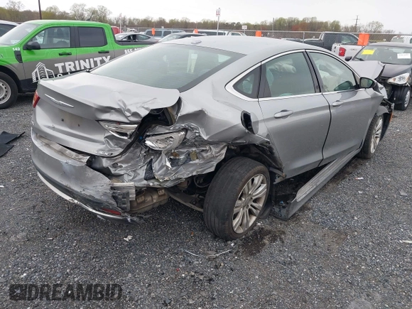 2016 Chrysler 200 Limited with VIN 1C3CCCAB5GN135403, listed as a IAAI auction lot 42015848 with 196,798 mi miles and . Bid and sale history available at carsss.com. Image 4.