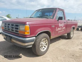 1992 Ford Ranger with VIN 1FTCR10A0NUA56005, listed as a IAAI auction lot 42005067 with 3,439 mi miles. Bid and sale history available at carsss.com. Image 2.