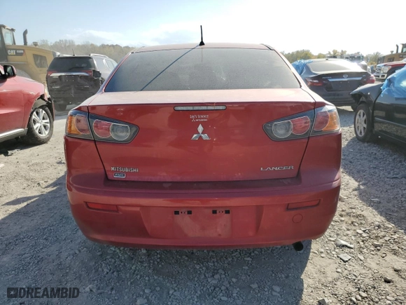 2013 Mitsubishi Lancer SE with VIN JA32V2FW4DU009184, listed as a Copart auction lot 77564104 with 0 mi miles and Salvage Title. Bid and sale history available at carsss.com. Image 6.