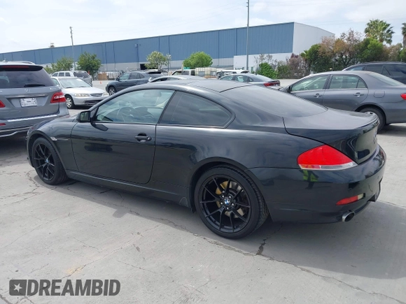 2006 BMW 6 Series 650Ci with VIN WBAEH13436CR50523, listed as a IAAI auction lot 42046873 with 111,765 mi miles. Bid and sale history available at carsss.com. Image 3.