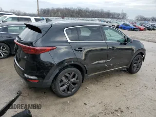 2020 Kia Sportage S with VIN KNDP6CAC3L7666403, listed as a Copart auction lot 50590185 with 87,245 mi miles and Salvage Title. Bid and sale history available at carsss.com. Image 3.