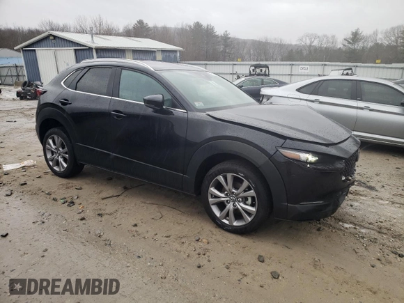 2022 Mazda CX-30 2.5 S Preferred Package with VIN 3MVDMBCL9NM455374, listed as a Copart auction lot 47175185 with 29,931 mi miles and Salvage Title. Bid and sale history available at carsss.com. Image 4.