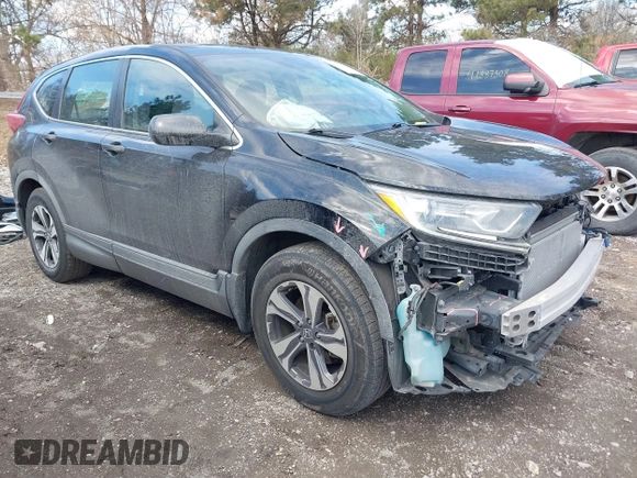 2017 Honda CR-V LX with VIN 7FARW5H38HE010794, listed as a IAAI auction lot 41855303 with 126,992 mi miles. Bid and sale history available at carsss.com. Image 1.