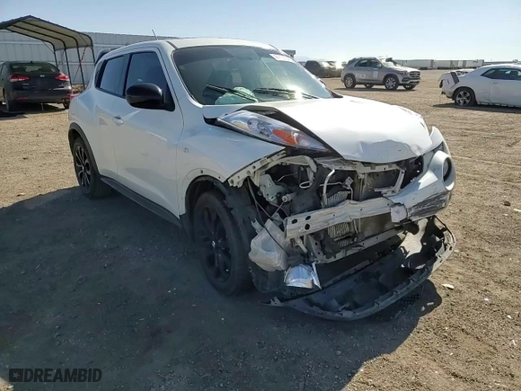 2013 Nissan Juke S with VIN JN8AF5MR2DT211735, listed as a Copart auction lot 44731245 with 124,600 mi miles and Salvage Title. Bid and sale history available at carsss.com. Image 12.