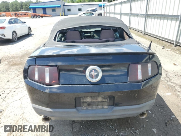 2012 Ford Mustang V6 with VIN 1ZVBP8EM2C5273248, listed as a Copart auction lot 51921525 with Not Provided miles and Clean Title. Bid and sale history available at carsss.com. Image 6.