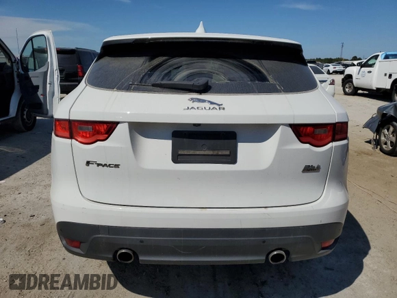 2017 Jaguar F-Pace 35t Premium with VIN SADCJ2BV1HA073273, listed as a Copart auction lot 50200855 with 98,235 mi miles and Salvage Title. Bid and sale history available at DreamBid. Image 6.