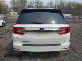 2018 Honda Odyssey EX-L with VIN 5FNRL6H79JB096121, listed as a Copart auction lot 51909765 with 157,150 mi miles and Salvage Title. Bid and sale history available at carsss.com. Image 6.