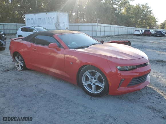 2018 Chevrolet Camaro 1LT with VIN 1G1FB3DX0J0135003, listed as a Copart auction lot 80967814 with 0 mi miles and Salvage Title. Bid and sale history available at carsss.com. Image 4.