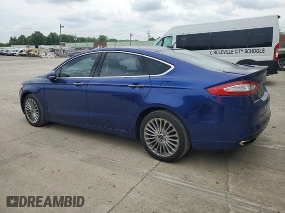 2016 Ford Fusion Titanium with VIN 3FA6P0D90GR232029, listed as a Copart auction lot 57096045 with 90,694 mi miles and Salvage title. Bid and sale history available at DreamBid. Image 2.