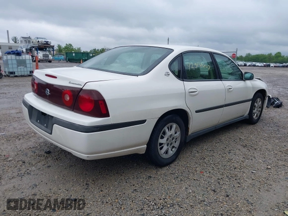 2002 Chevrolet Impala with VIN 2G1WF52E729171523, listed as a IAAI auction lot 42314407 with Not provided miles and . Bid and sale history available at DreamBid. Image 4.
