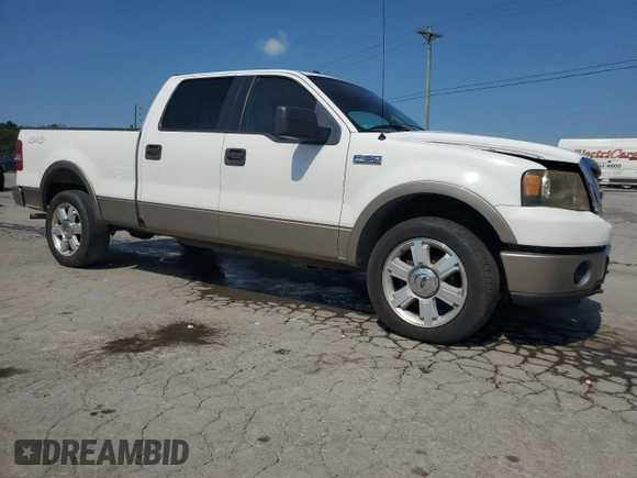 2006 Ford F-150 XLT with VIN 1FTPW14V16FB53159, listed as a Copart auction lot 61942235 with 251,336 mi miles and Salvage title. Bid and sale history available at DreamBid. Image 4.
