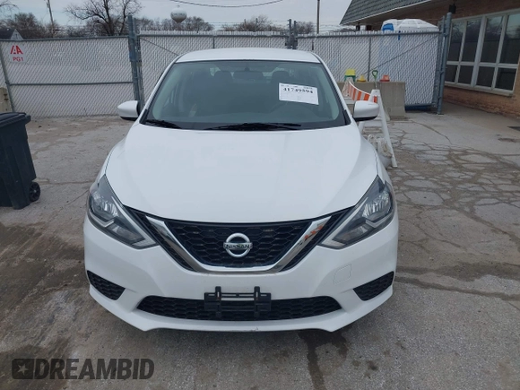 2017 Nissan Sentra S with VIN 3N1AB7AP6HY212375, listed as a IAAI auction lot 41749594 with 107,247 mi miles. Bid and sale history available at carsss.com. Image 13.