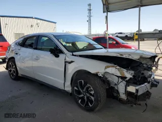 2024 Hyundai Sonata SEL with VIN KMHL64JA7RA413448, listed as a Copart auction lot 52100965 with 12,683 mi miles and Salvage Title. Bid and sale history available at carsss.com. Image 4.