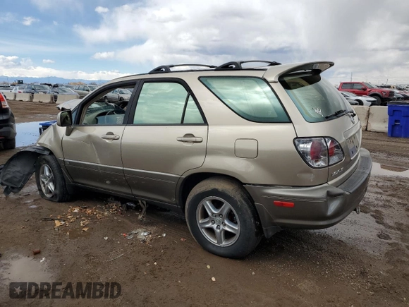 2003 Lexus RX 300 z VIN JTJHF10U030310130, wystawiony jako Copart lot #51695265 z przebiegiem 126 339 mil mil oraz Szkoda całkowita • Salvage title. Historia ofert i sprzedaży dostępna na DreamBid. Obrazek 2.