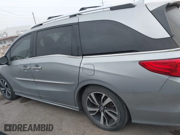 2019 Honda Odyssey Elite with VIN 5FNRL6H94KB109442, listed as a IAAI auction lot 41613350 with 75,986 mi miles and . Bid and sale history available at DreamBid. Image 14.