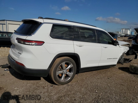 2021 Jeep Grand Cherokee Limited с VIN 1C4RJKBG6M8140586, выставлен на аукционе Copart как лот 52962815 с пробегом 92 710 миль миль и Списание • Salvage title. История ставок и продаж доступна на DreamBid. Изображение 3.