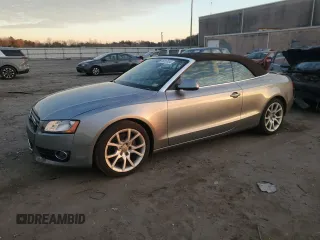 2011 Audi A5 Premium z VIN WAUAFAFH3BN020574, wystawiony jako Copart lot #86257934 z przebiegiem 58 297 mil mil oraz Czysty tytuł • Clean title. Historia ofert i sprzedaży dostępna na DreamBid. Obrazek 1.