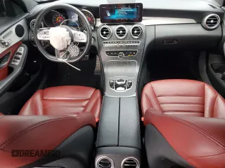 2020 Mercedes-Benz C 300 with VIN W1KWF8DBXLR592547, listed as a Copart auction lot 59551835 with 73,047 mi miles and Salvage title. Bid and sale history available at DreamBid. Image 8.