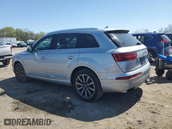 2017 Audi Q7 Premium Plus with VIN WA1LAAF78HD003215, listed as a Copart auction lot 53529185 with 96,960 mi miles and Clean Title. Bid and sale history available at carsss.com. Image 2.
