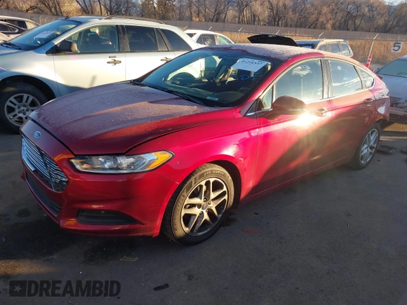 2014 Ford Fusion SE with VIN 3FA6P0HD9ER211403, listed as a IAAI auction lot 41216537 with 120,519 mi miles. Bid and sale history available at carsss.com. Image 17.