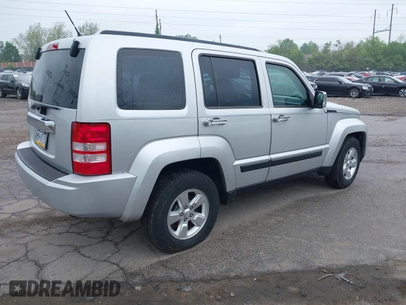 2012 Jeep Liberty Sport with VIN 1C4PJMAK6CW181030, listed as a IAAI auction lot 42183778 with 119,200 mi miles. Bid and sale history available at carsss.com. Image 4.
