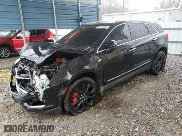 2017 Cadillac XT5 Luxury FWD with VIN 1GYKNBRS9HZ280660, listed as a Copart auction lot 42115395 with 113,223 mi miles and Salvage Title. Bid and sale history available at carsss.com. Image 1.
