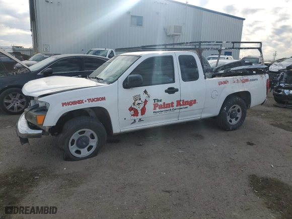 2007 Chevrolet Colorado LT w/1LT with VIN 1GCCS199578180456, listed as a Copart auction lot 78928784 with 0 mi miles and Salvage Title. Bid and sale history available at carsss.com. Image 1.