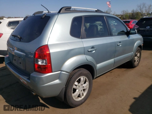 2006 Hyundai Tucson GLS with VIN KM8JN72D96U270906, listed as a Copart auction lot 54379205 with 235,973 mi miles and Salvage Title. Bid and sale history available at carsss.com. Image 3.
