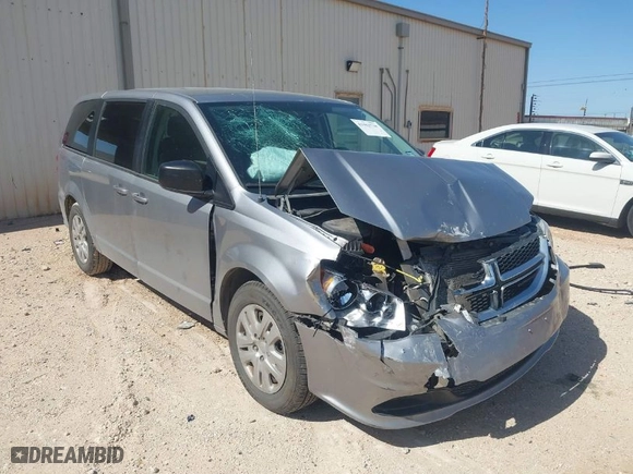 2018 Dodge Grand Caravan SE with VIN 2C4RDGBG3JR188244, listed as a IAAI auction lot 41982738 with 125,586 mi miles. Bid and sale history available at carsss.com. Image 1.