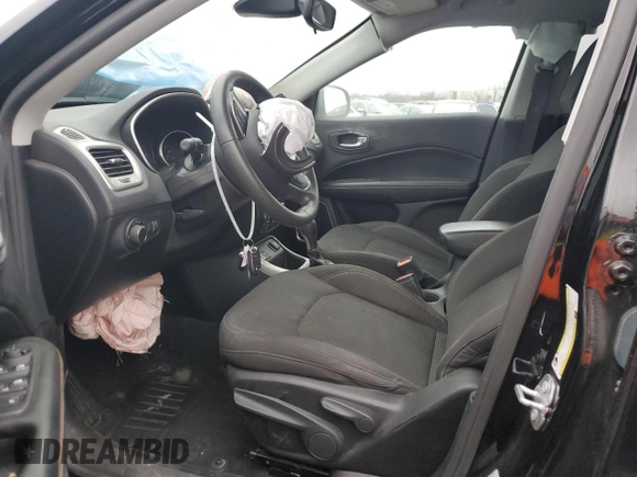 2017 Jeep Compass Sport with VIN 3C4NJCAB1HT658073, listed as a Copart auction lot 76667514 with 67,137 mi miles and Non Repairable. Bid and sale history available at carsss.com. Image 7.