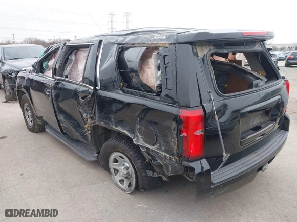 2017 Chevrolet Tahoe Commercial with VIN 1GNSKFEC3HR201575, listed as a IAAI auction lot 40974289 with 144,463 mi miles. Bid and sale history available at carsss.com. Image 3.