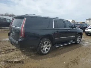 2016 Cadillac Escalade ESV Premium Collection z VIN 1GYS4JKJ7GR267757, wystawiony jako Copart lot #49580195 z przebiegiem 167 860 mil mil oraz Czysty tytuł • Clean title. Historia ofert i sprzedaży dostępna na DreamBid. Obrazek 3.