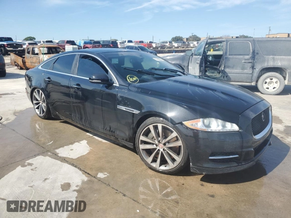 2015 Jaguar XJ with VIN SAJWA3HT8FMV90846, listed as a Copart auction lot 67423804 with 144,516 mi miles and Clean Title. Bid and sale history available at DreamBid. Image 4.