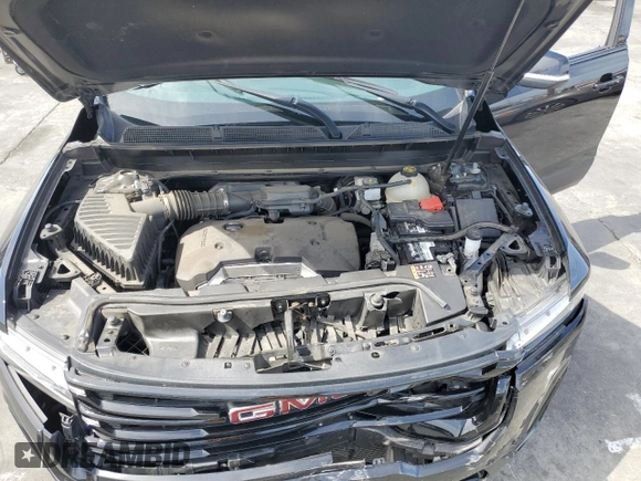 2021 GMC Acadia SLE with VIN 1GKKNKLAXMZ166350, listed as a Copart auction lot 56819585 with 35,668 mi miles and Salvage title. Bid and sale history available at DreamBid. Image 12.