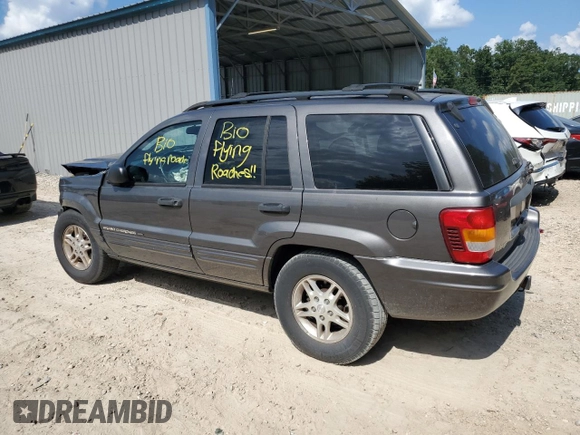 2002 Jeep Grand Cherokee with VIN 1J8GX48S12C255290, listed as a Copart auction lot 57832025 with 191,293 mi miles and Non repairable. Bid and sale history available at DreamBid. Image 2.
