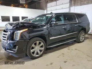 2019 Cadillac Escalade ESV Luxury z VIN 1GYS4HKJ9KR162512, wystawiony jako Copart lot #69385184 z przebiegiem 134 445 mil mil oraz Nie do naprawy • Non repairable. Historia ofert i sprzedaży dostępna na DreamBid. Obrazek 1.