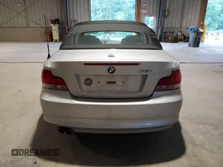 2008 BMW 1 Series 128i with VIN WBAUL73578VE89293, listed as a Copart auction lot 61902535 with 168,652 mi miles and Salvage title. Bid and sale history available at DreamBid. Image 6.
