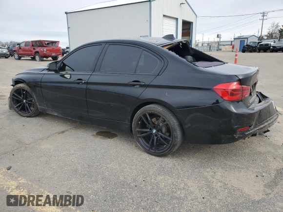 2016 BMW 3 Series 328i with VIN WBA8E9G59GNT45290, listed as a Copart auction lot 48904365 with 90,984 mi miles and Salvage Title. Bid and sale history available at carsss.com. Image 2.