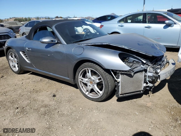 2005 Porsche Boxster with VIN WP0CA29805S710462, listed as a Copart auction lot 71631854 with 62,783 mi miles and Salvage Title. Bid and sale history available at carsss.com. Image 4.