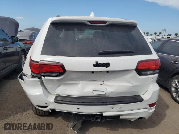 2022 Jeep Grand Cherokee WK Laredo X with VIN 1C4RJEAG3NC155872, listed as a Copart auction lot 75425654 with 35,122 mi miles and Non Repairable. Bid and sale history available at carsss.com. Image 6.