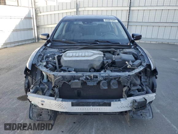 2016 Acura RLX Tech Pkg with VIN JH4KC1F57GC000996, listed as a Copart auction lot 83391544 with 97,707 mi miles and Salvage Title. Bid and sale history available at carsss.com. Image 5.