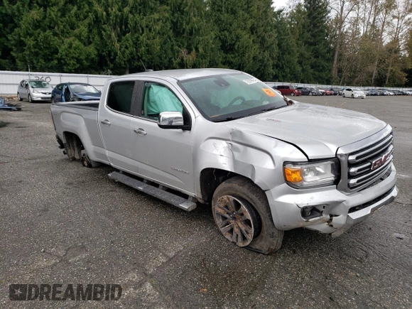 2018 GMC Canyon 4WD SLT with VIN 1GTP6DE14J1119364, listed as a Copart auction lot 72979754 with 0 mi miles and Salvage Title. Bid and sale history available at carsss.com. Image 4.