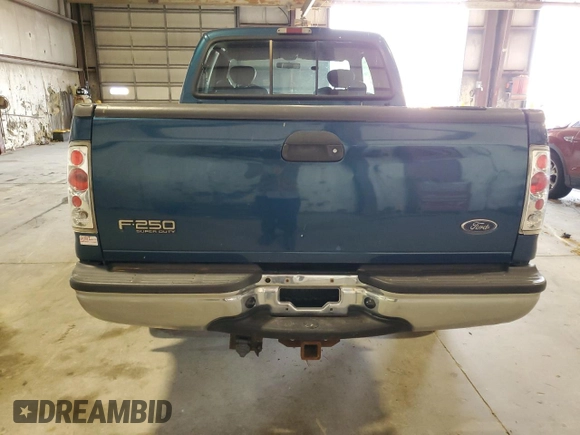 2001 Ford F-250 XL с VIN 3FTNX21L61MA38837, выставлен на аукционе Copart как лот 56458565 с пробегом 180 242 миль миль и Чистый • Clean title. История ставок и продаж доступна на DreamBid. Изображение 6.