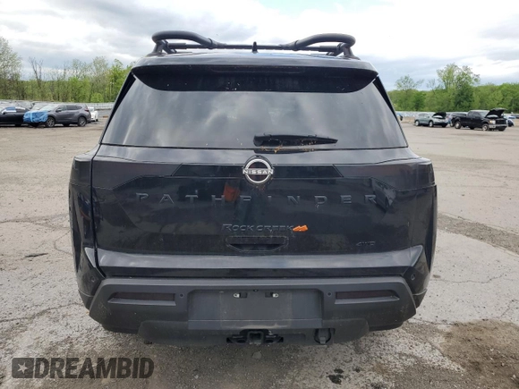 2024 Nissan Pathfinder Rock Creek with VIN 5N1DR3BD2RC212804, listed as a Copart auction lot 55117675 with 16,944 mi miles and Non repairable. Bid and sale history available at DreamBid. Image 6.